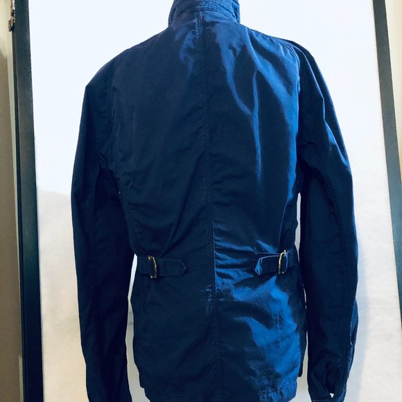 Burberry Brit | Fitted Navy Blue Jacket (size Medium) - Picture 2 of 12